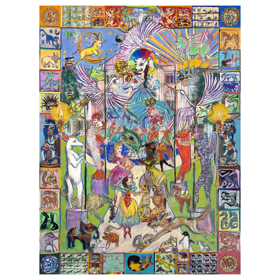 Party Animals by Freya Pocklington - limited edition print